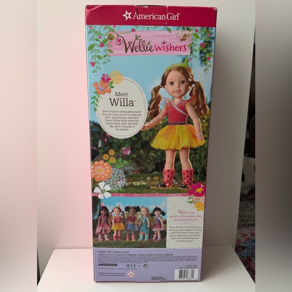 AMERICAN GIRL WELLIEWISHERS WILLA DOLL